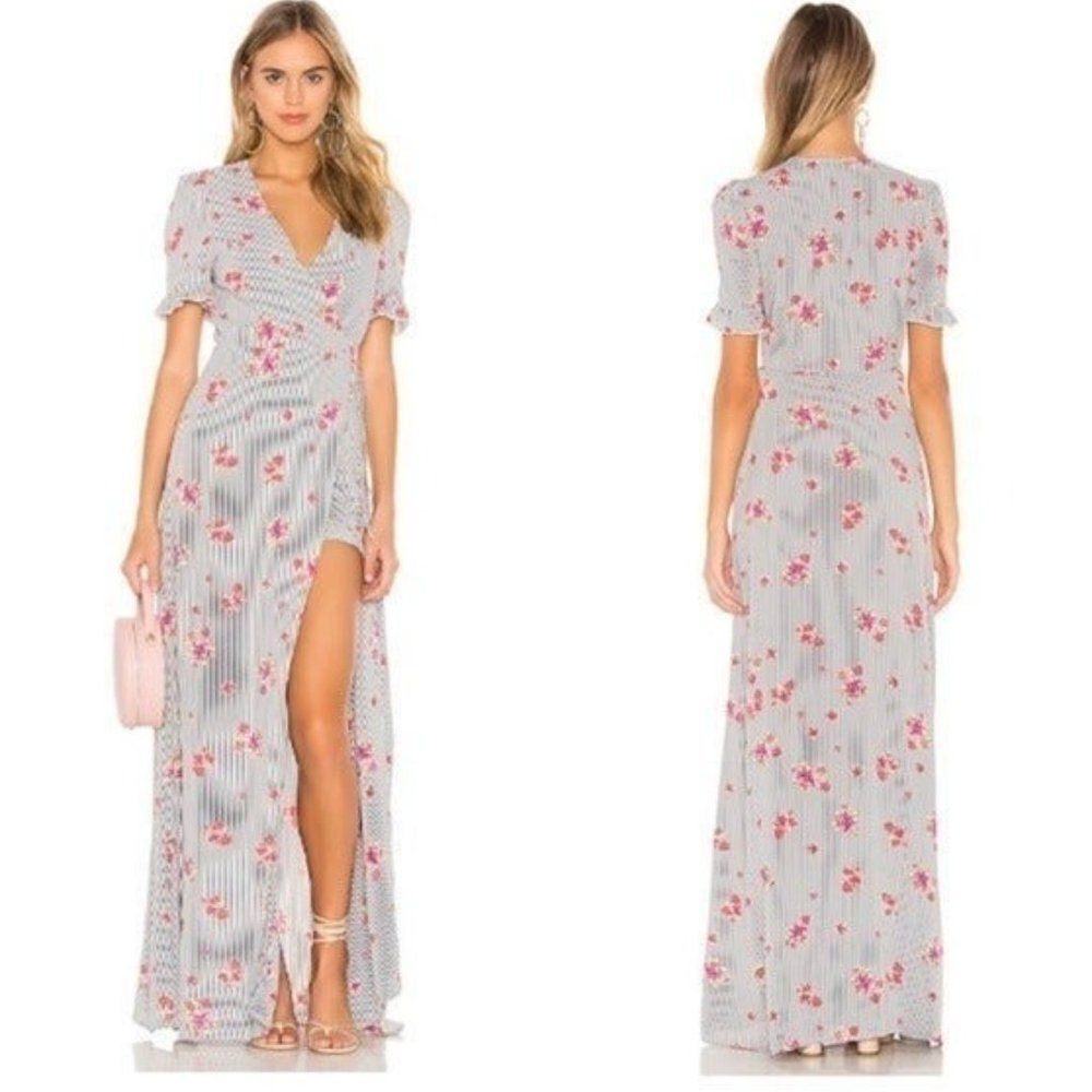 Flynn Skye Celeste Maxi Dress in Moon River